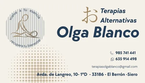 OLGA BLANCO Terapias Alternativas